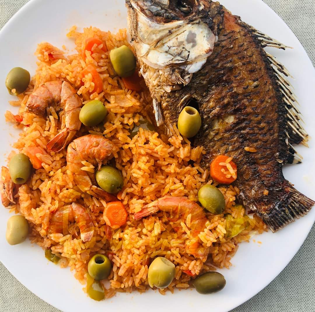 Riz au gras au poisson
